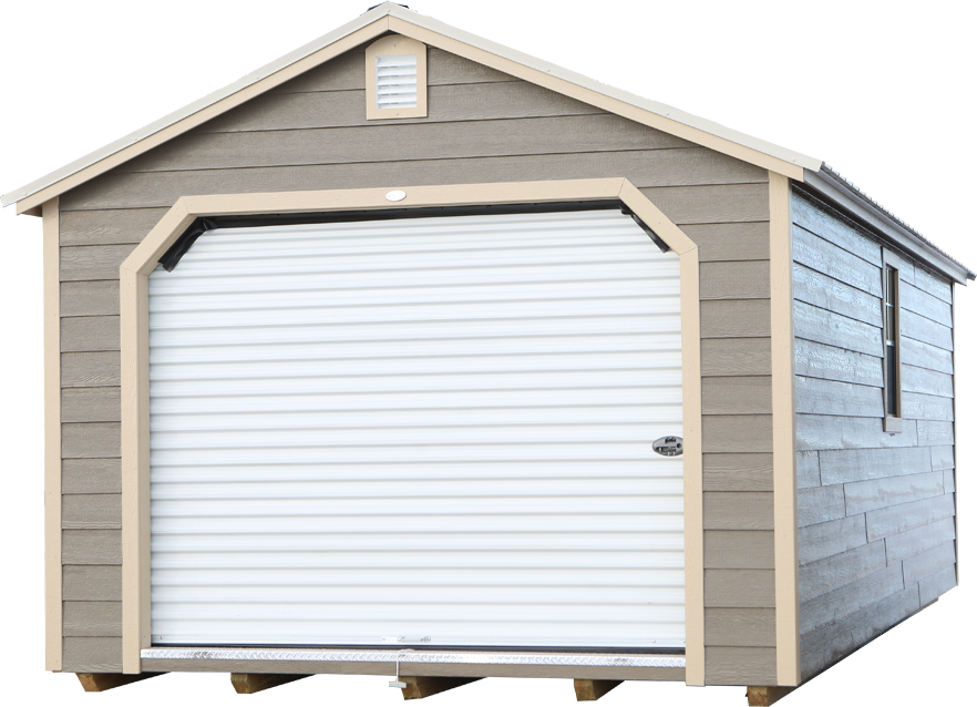 A-frame garage